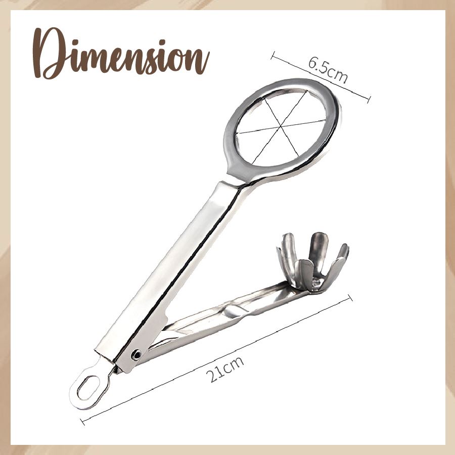 Stainless Steel-Press Egg Cutter