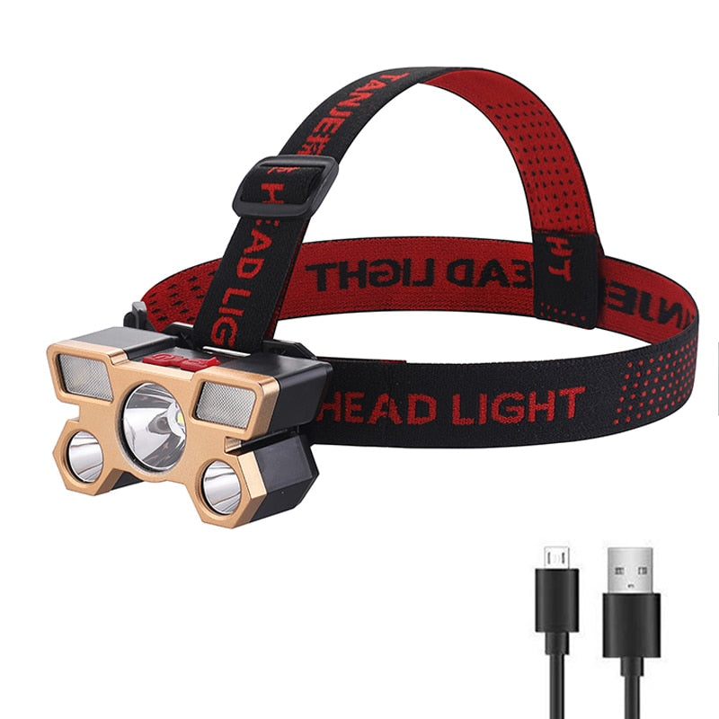 🎣 Summer Sale-30% OFF🐠USB Portable Headlamp