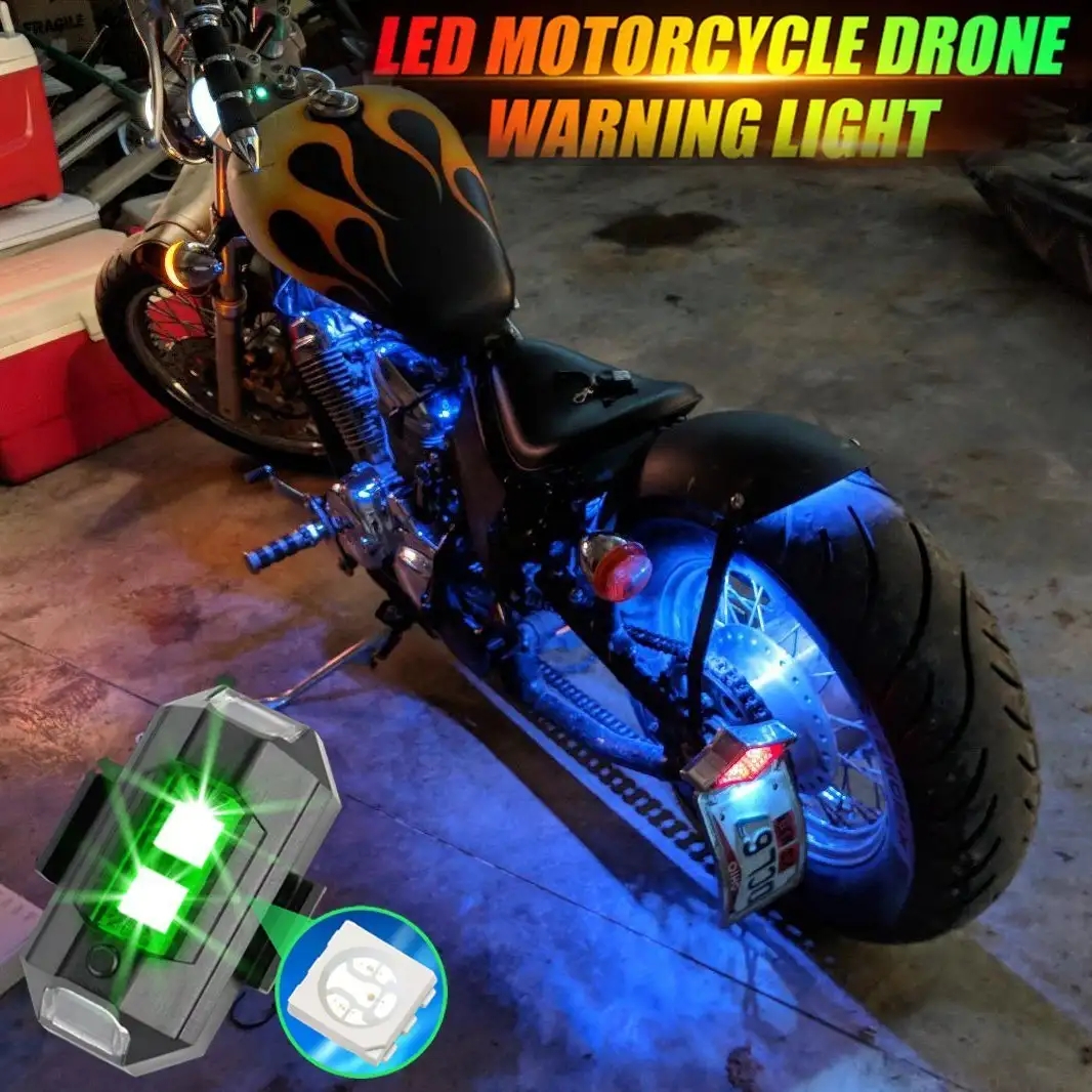 🔥Last Day Promo - SAVE 70% 🏍LED Anti-collision Lights, Buy 3 Get 1 Free
