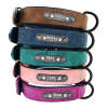 Personalized, Custom Engraved Leather Dog Collar & Leash Set