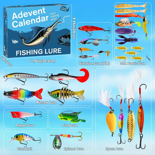 💥Christmas Sale 49% OFF - 📅L’ADVENT’LURES 2024🎣