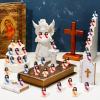 (🌲Early Christmas Sale - 49% OFF) ✝️Mini Jesus Figurine, 🔥BUY 20 GET 30 FREE (50 PCS) & FREE SHIPPING