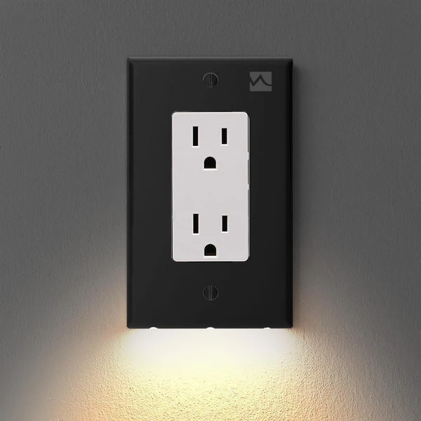 🔥Factory Outlet🔥 - Wall Plate With Led Night Lights(Buy 7 Free Shipping）