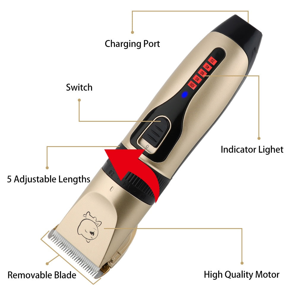 (🔥Last Day Promotion- SAVE 48% OFF) Professional Pet Hair Trimmer Kit (BUY 2 GET FREE SHIPPING)