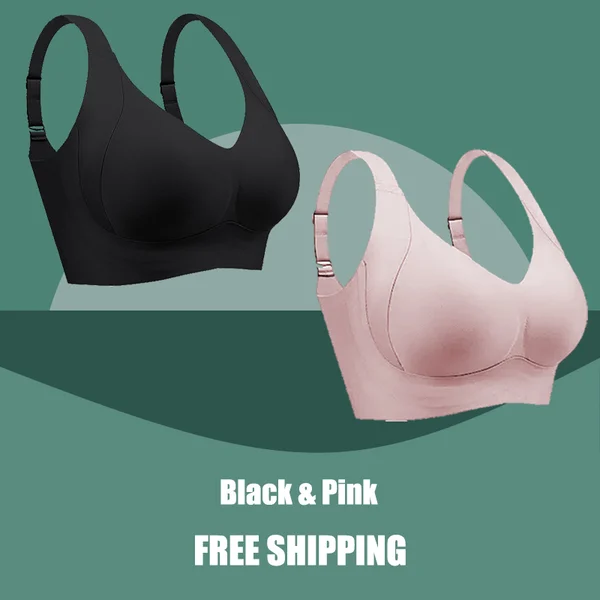 🎁LAST DAY 50% OFF🔥Daily Comfort Wireless Shaper Bra-BUY 2 SAVE $ 15 & FREE SHIPPING