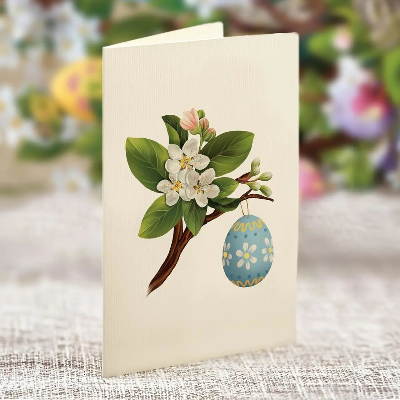 🎁TikTok Last Day Sale - 70% OFF✝️Easter 3D Flower Egg Greeting Card🥚