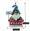 🌲Early Christmas Special 49% OFF-🎅Christmas Gnome SunCatcher - Handmade Home Decor