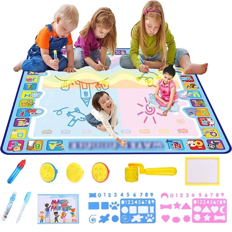 🎁Last Day 50% OFF - Aqua Doodle Mat: Mess-Free Drawing & Learning Toy