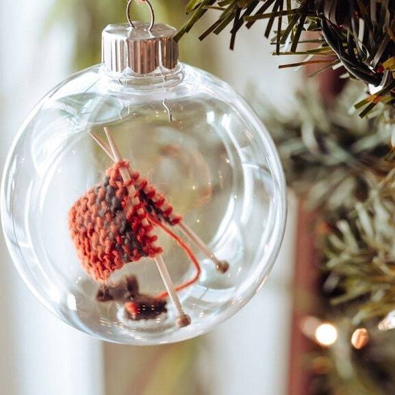 Knitting Ornament