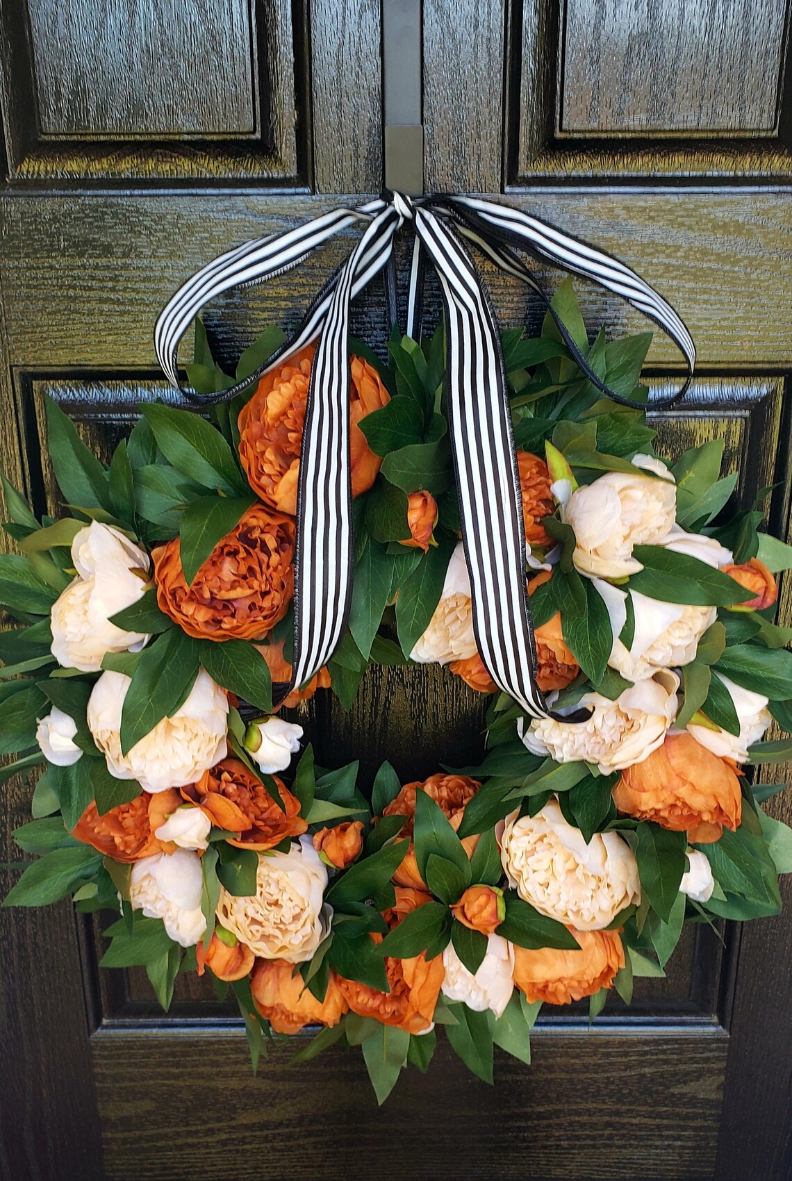 🔥Hot Sale 49% Off🔥Handmade Peony Wreath - Year Round Wreath