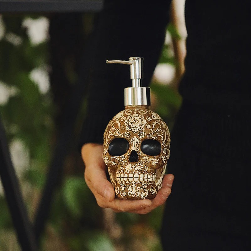 (💀Early Halloween Sale - 50% OFF) Mexican Calaveras Skull Soap Dispenser, Buy 2 Get Free Shipping