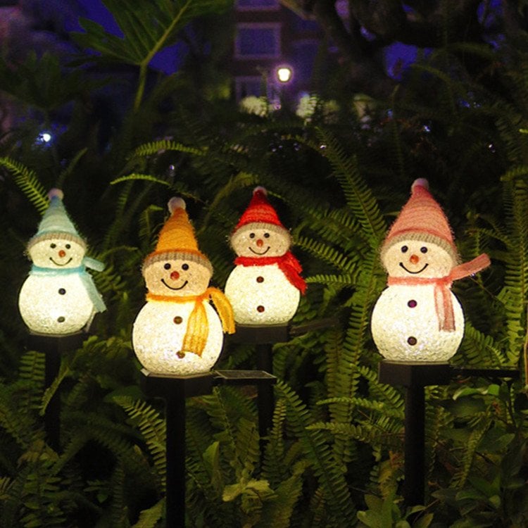 🎄Christmas Promotion -50% Off 🎅Waterproof solar snowman lamp