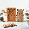 (Early Christmas Sale- 48% OFF) Carved Wooden Pryanik Mold- Gingerbread Cookie Mold