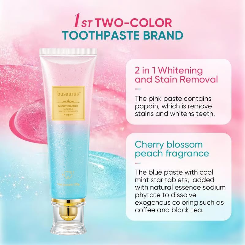 💥LAST DAY SALE 50% OFF💥Niacinamide Whitening Toothpaste