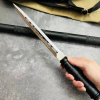 Four-section carbon steel combination stick knife