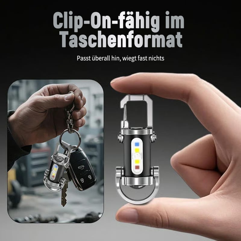 🔥Heißer Verkauf 49% Rabatt🔋Mini-LED-Schlüssellicht (wiederaufladbar)
