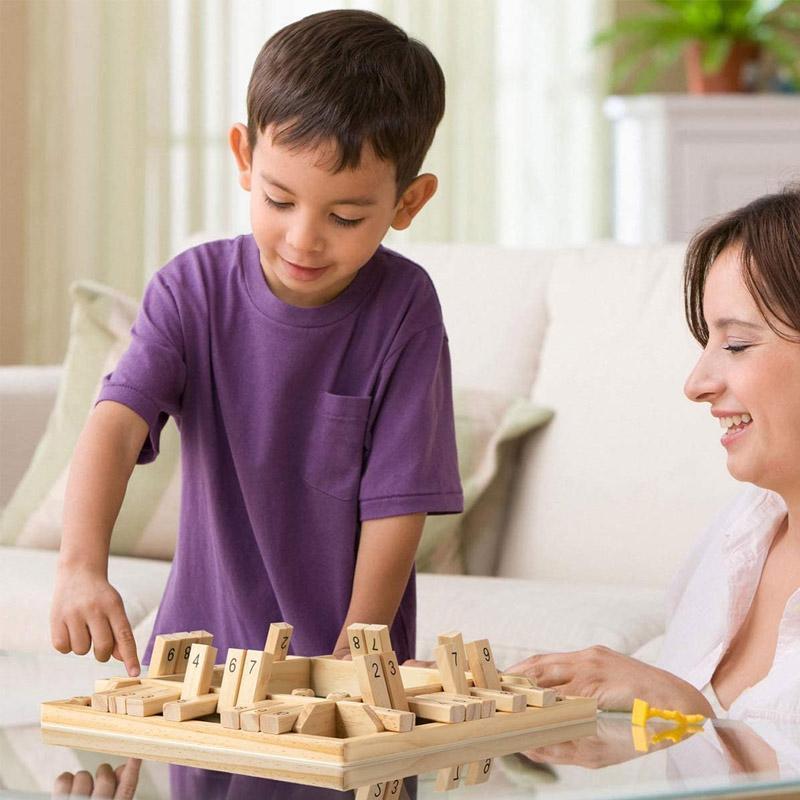 (Christmas Big Sale!- 50% OFF)Wooden Board Game -Family play together!(Buy 2 free shipping)