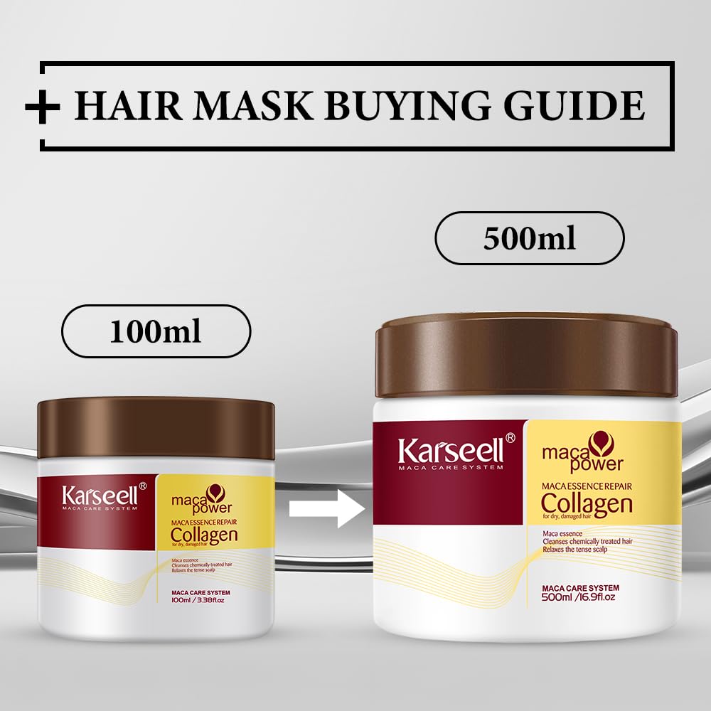 🔥HOT SALE NOW 50% OFF - Karseell Collagen Hair Mask Essence, BUY 2 FREE SHIPPING