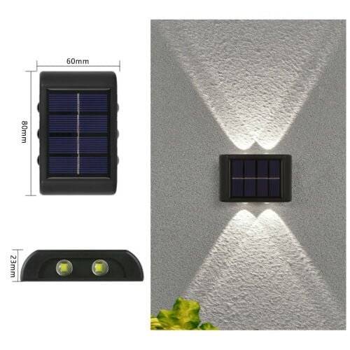 🔥Last Day Promotion 50% OFF🔥Waterproof Solar Powered Wall Light⚡BUY 3 GET 1