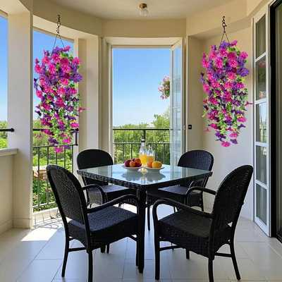 Perfect home garden decoration – 🌺hanging morning glory