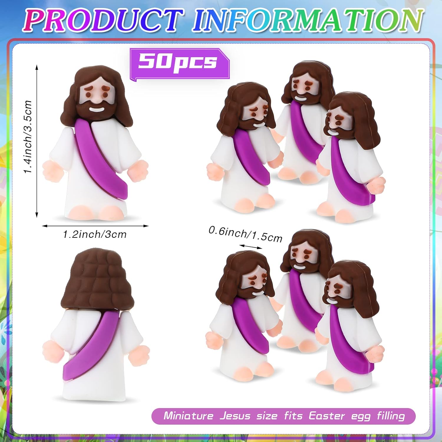 (Easter Hot Sale - 50% OFF) Easter Mini Jesus Toys (50 Pcs) - Buy 2 Free Shipping