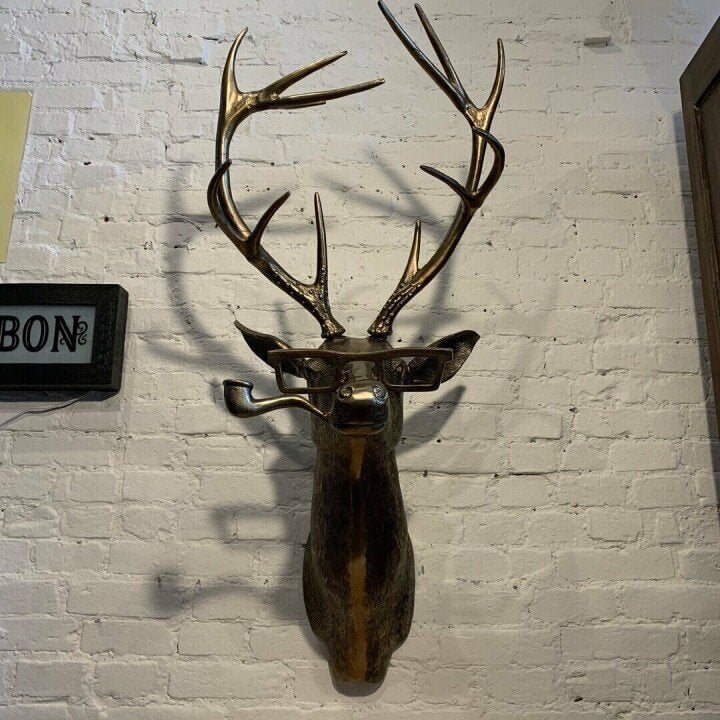 🔥Eric + Eloise Collection - Frankie the Stag Bronzed Wall Mount