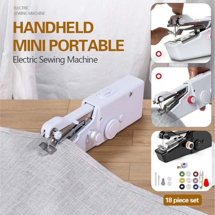 ⚡⚡Last Day Promotion 48% OFF - Handheld Mini Electric Sewing Machine（ BUY 2 GET EXTRA 10% OFF& FREE SHIPPING）