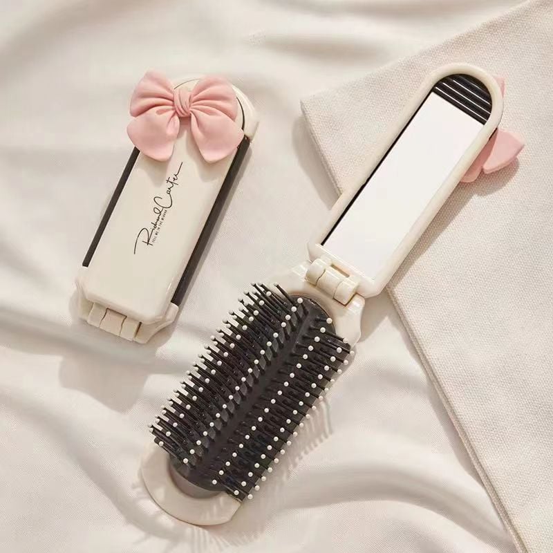 🍂TikTok Fall Mega Sale - 70% OFF🎉Portable Mini Air Cushion Comb with Removable Mirror
