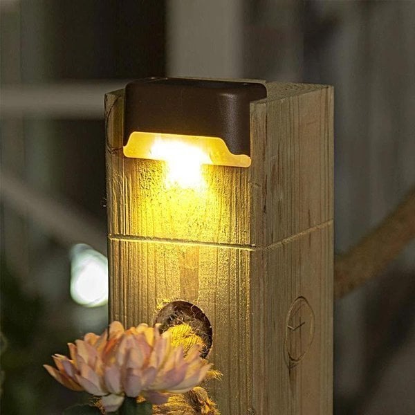 🔥Last Day Promotion - 60% OFF🎁💡LED Solar Lamp Path Staircase Outdoor Waterproof Wall Light