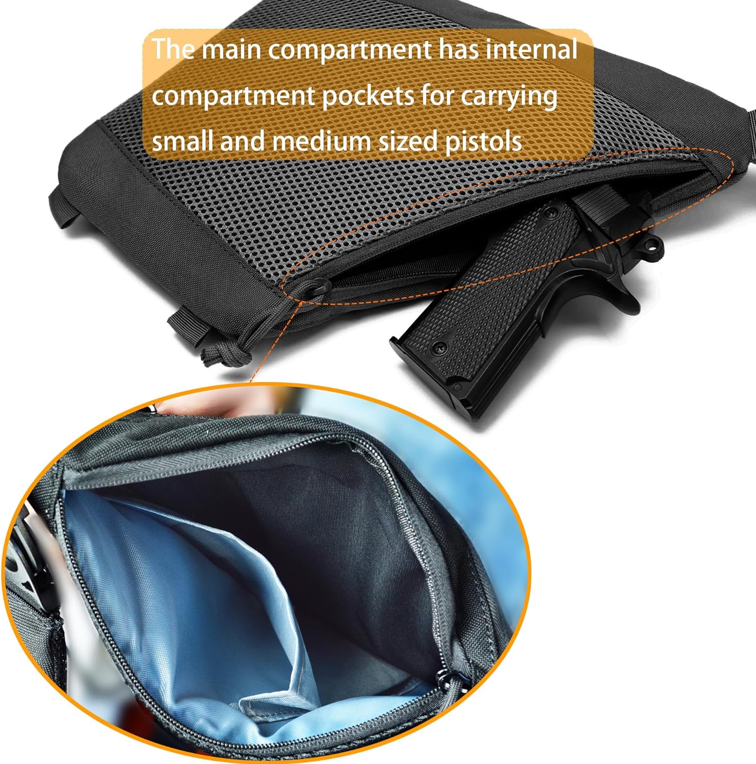 Tactical Crossbody Sling Bag