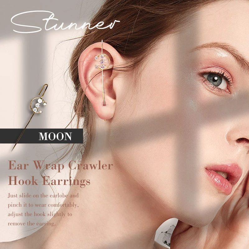 (2020 New Style- 50% OFF) Ear Wrap Crawler Hook Earrings- Buy 2 Get Extra 8% OFF Only Today