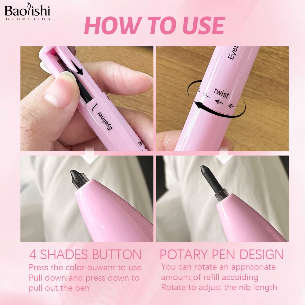 🔥LAST DAY 70% OFF🔥4 in 1 Multi-function Makeup Pen⚡Buy 2 Get 1 Free (3 PCS)