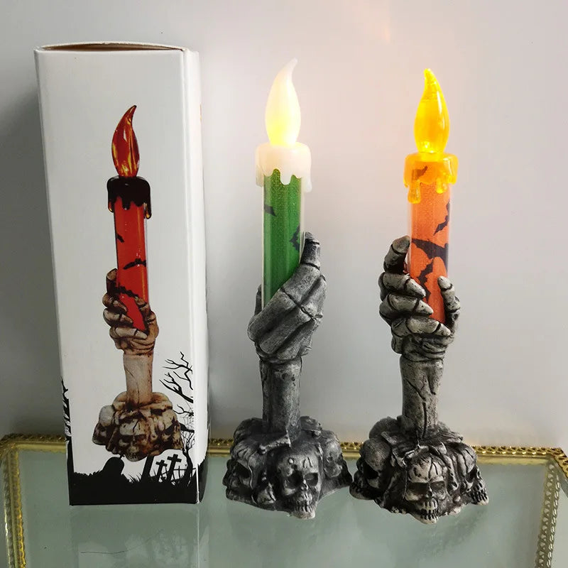 Last Day Promotion 70% OFF - 🔥Skeleton Halloween Candle