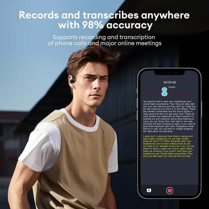 🏆HOT SALE 49% OFF⏰AI Translation T26 Pro Wireless Bluetooth Earbuds