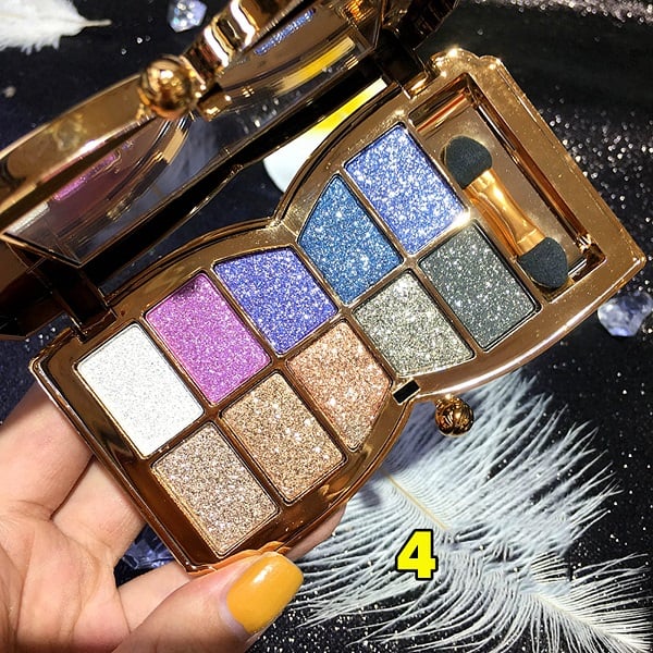 🔥Hot Sale 49% OFF✨10 Colors Sparkle Shimmer Eyeshadow Palette