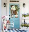 💥LAST DAY SALE 50% OFF💥Cream Hydrangea Door Hanger Basket⚡BUY 2 FREE SHIPPING