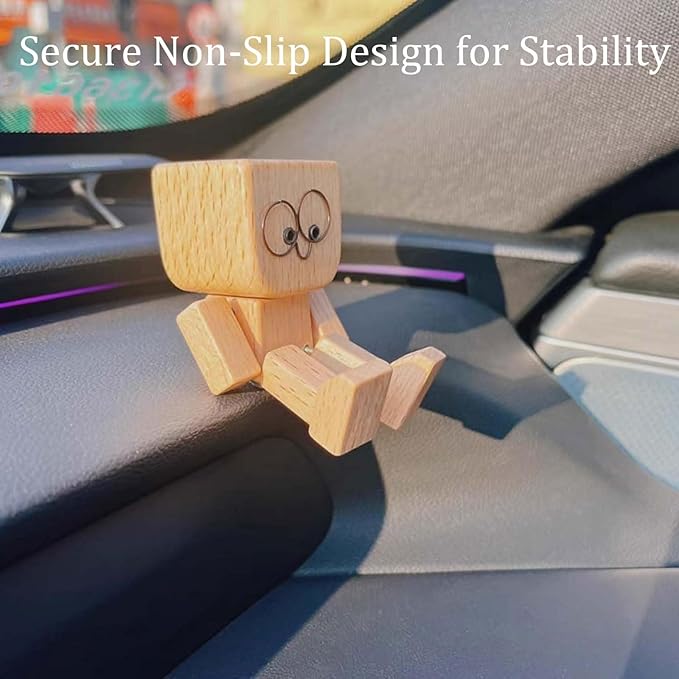 💥LAST DAY SALE 50% OFF💥Little Sways Wooden Figure with 12Pcs Magnetic Expressions