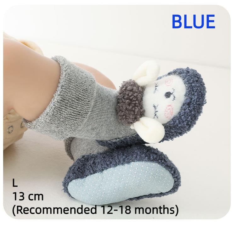 (🎁Hot Sale- 50% OFF🎁) Baby Cartoon Plush Cotton Toddler Shoes - 🔥Buy 2 Get Extra 10％ OFF