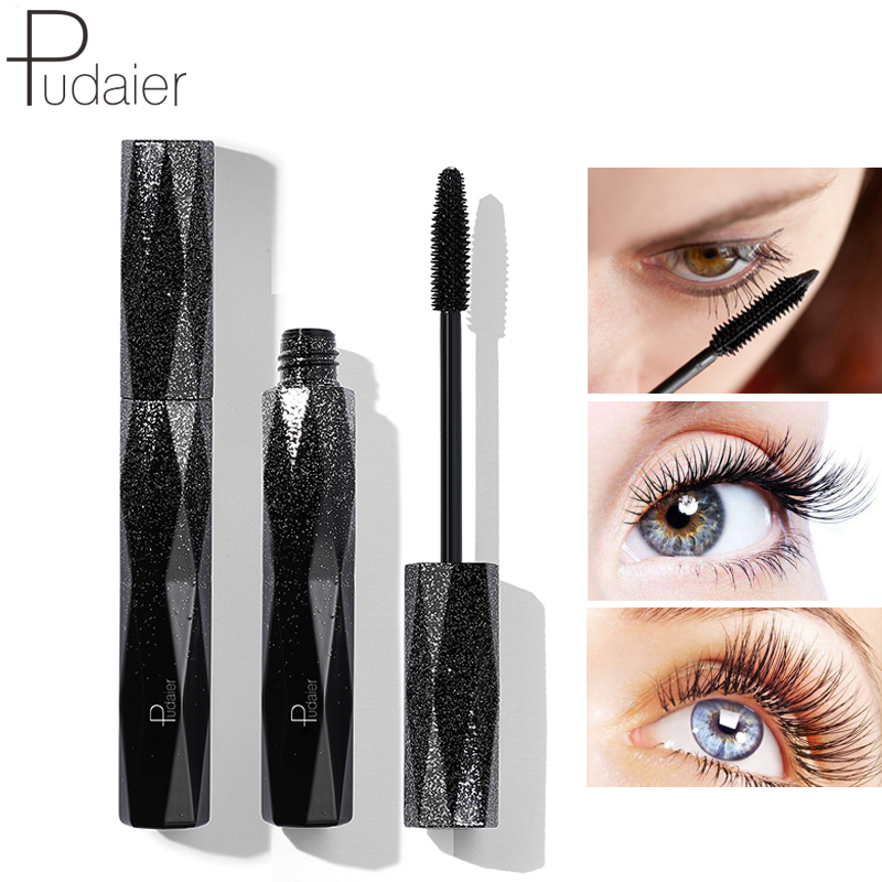 Pudaier-Professional 4D Meteor Waterproof Mascara Volume Makeup Silk Graft Growth Fluid