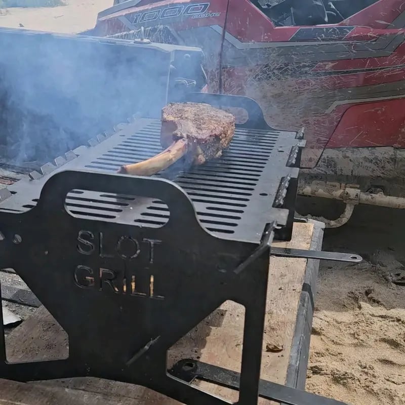 🎉Letzter Tag 49% Rabatt🔥Zusammenklappbarer BBQ-Grill für einfache Lagerung aus Stahl