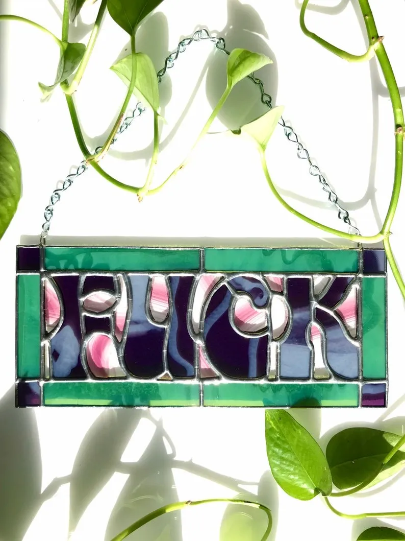 🔥Last Day 49% OFF😎 F*CK Suncatcher
