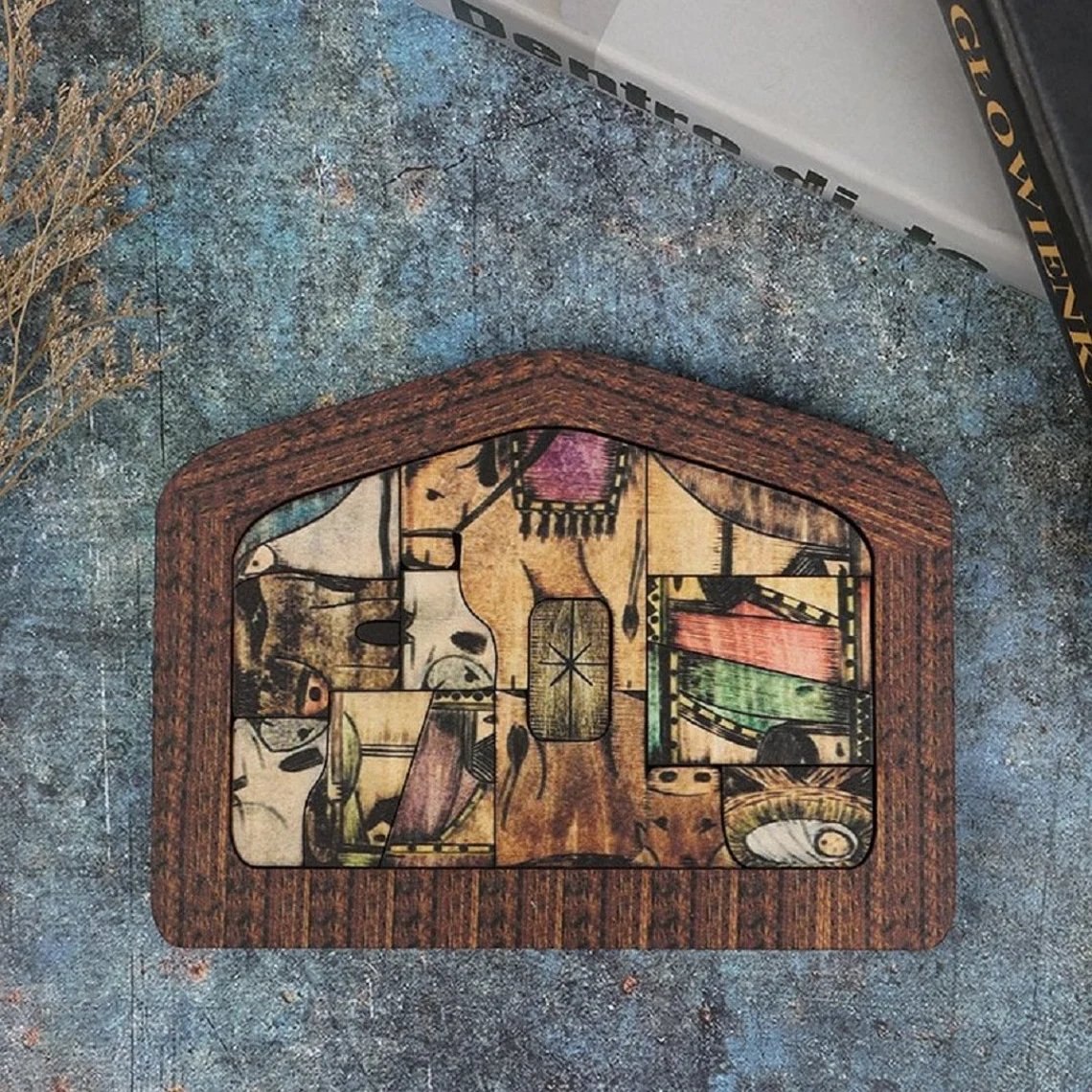 💓Nativity Puzzle - Wooden Decoration with Unique Design