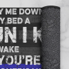 (NEW YEAR PRE SALE--50% OFF)NOW I LAY ME DOWN TO SLEEP DOOR MAT LIMITED EDITION