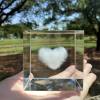 🔥Last Day Promotion - 70% OFF🎁3D Heart Glass Cloud Crystal Cube Ornament☁️