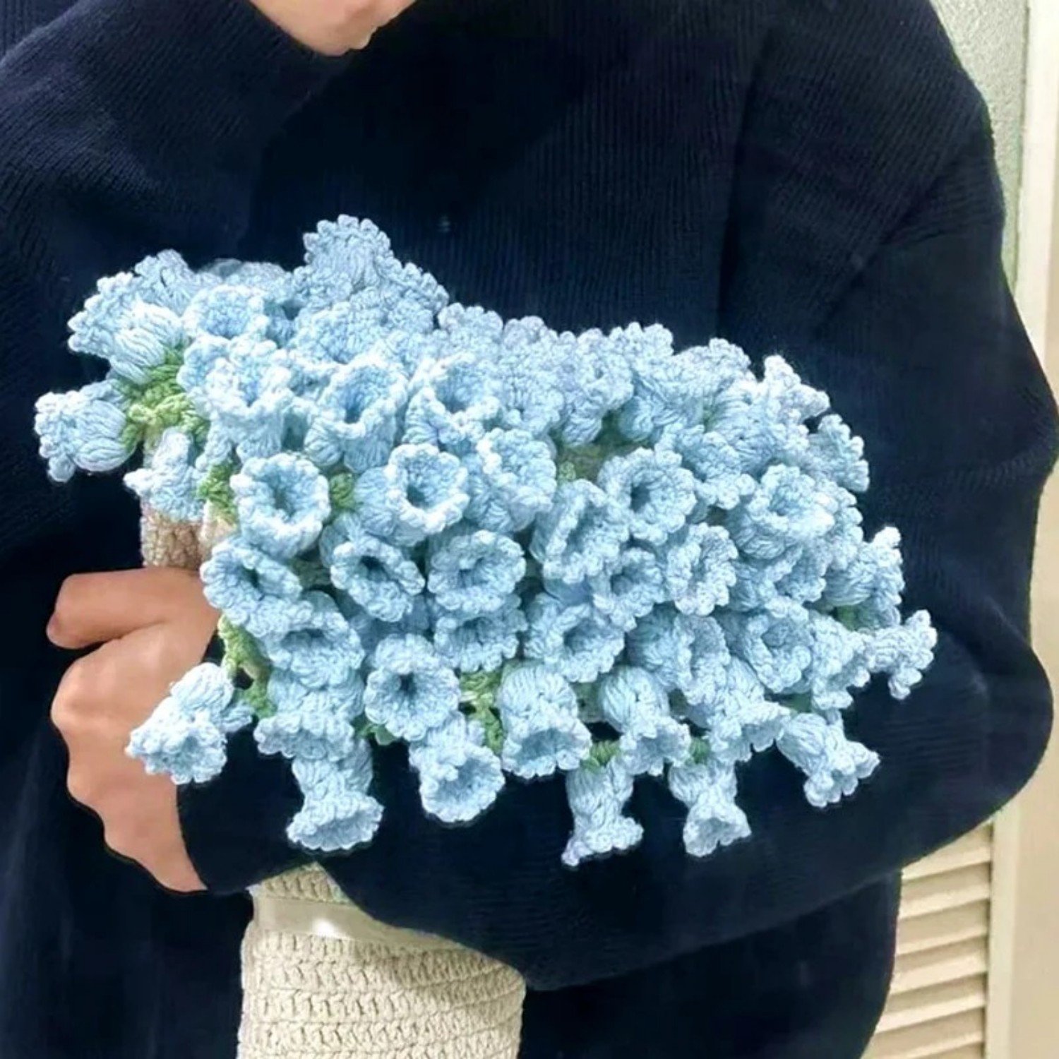 🎁TikTok Last Day Sale - 70% OFF🔥Hand-Knitted Rose Blanket DIY Kit & Ready-Made Gift for Mother's Day Valentine's Day