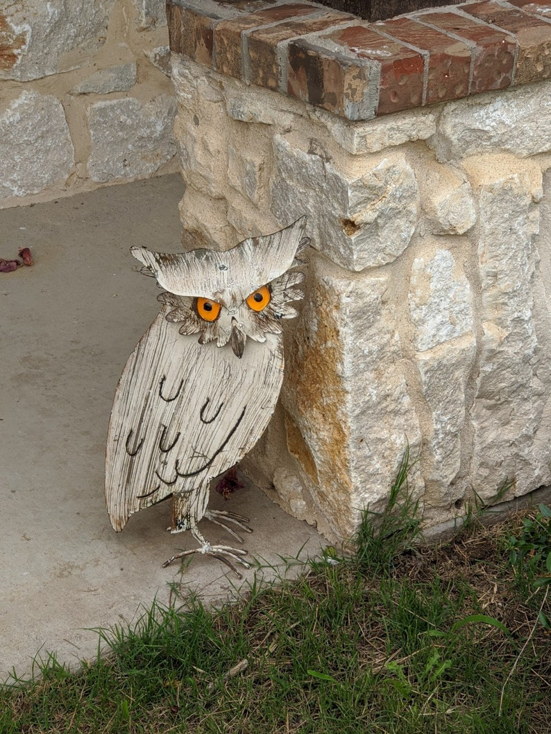 🦉Super Cute Metal Owl Garden Decor Statue