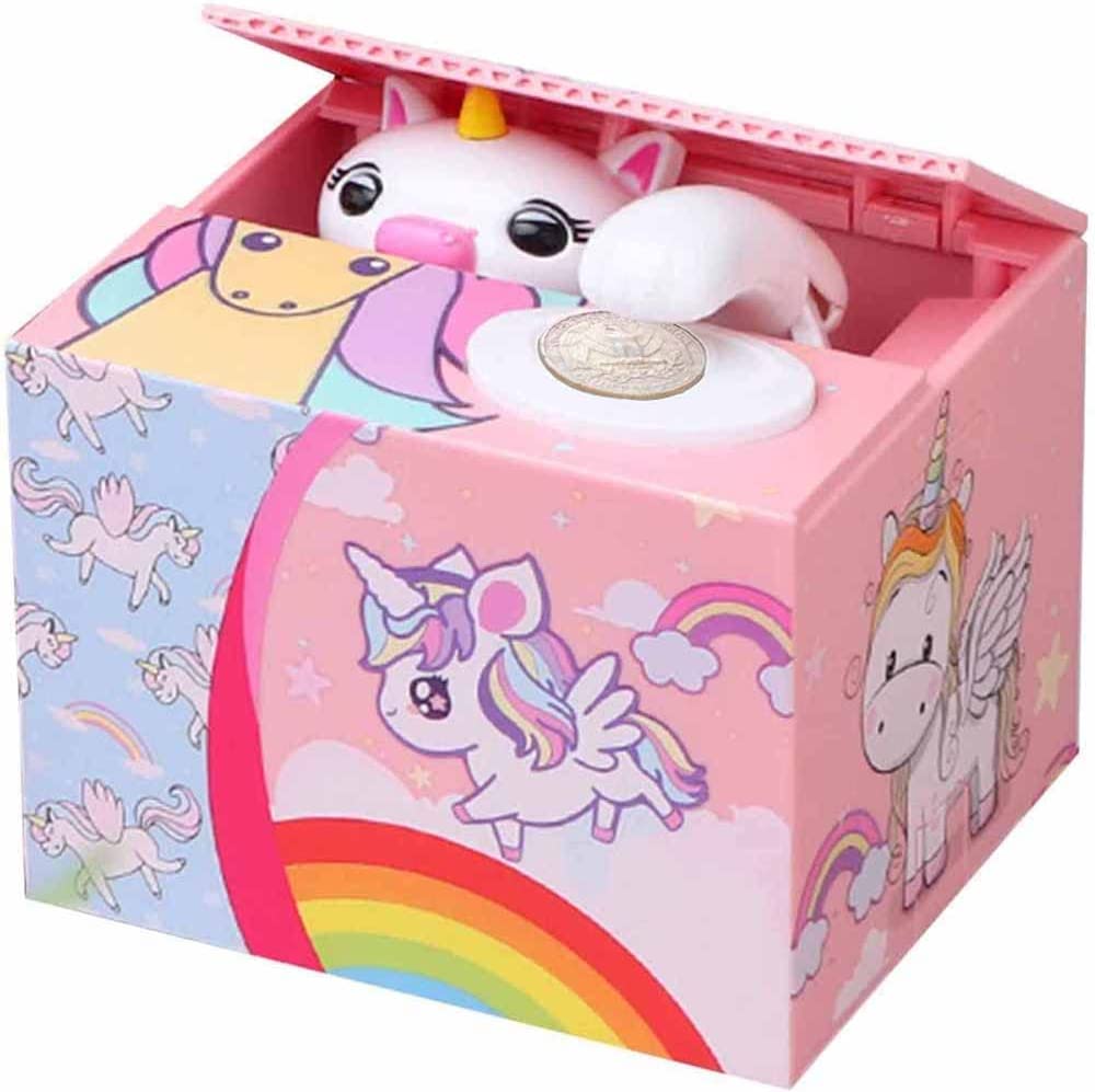 (🎄Early Christmas Sale - 49% OFF) Unicorn Electronic Coin Saving Box - Buy 2 Free Shipping