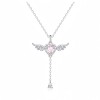 💐Mother's Day Pre-Sale💝 Angel Wing Crystal Necklace