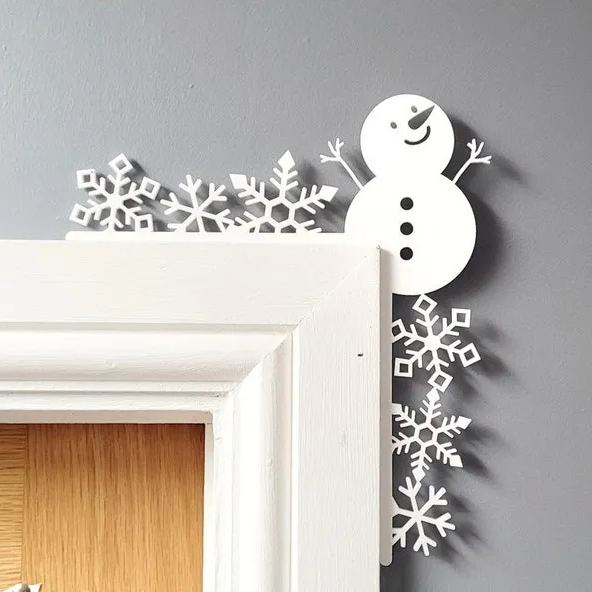 🎅Metal Christmas Door Topper