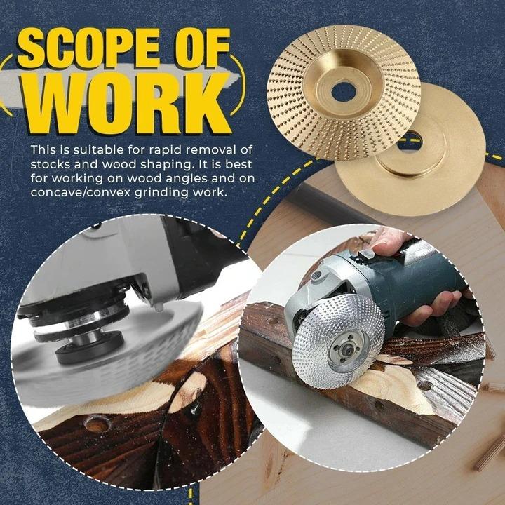 (Father's Day Gift-40% OFF) Wood Angle Shaping Wheel-BUY 2 FREE SHIPPING